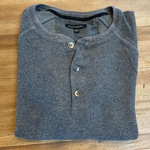 Banana Republic waffle knit top.